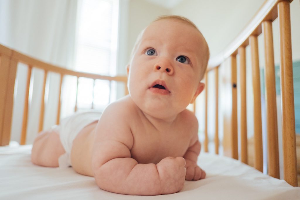 Child In Crib